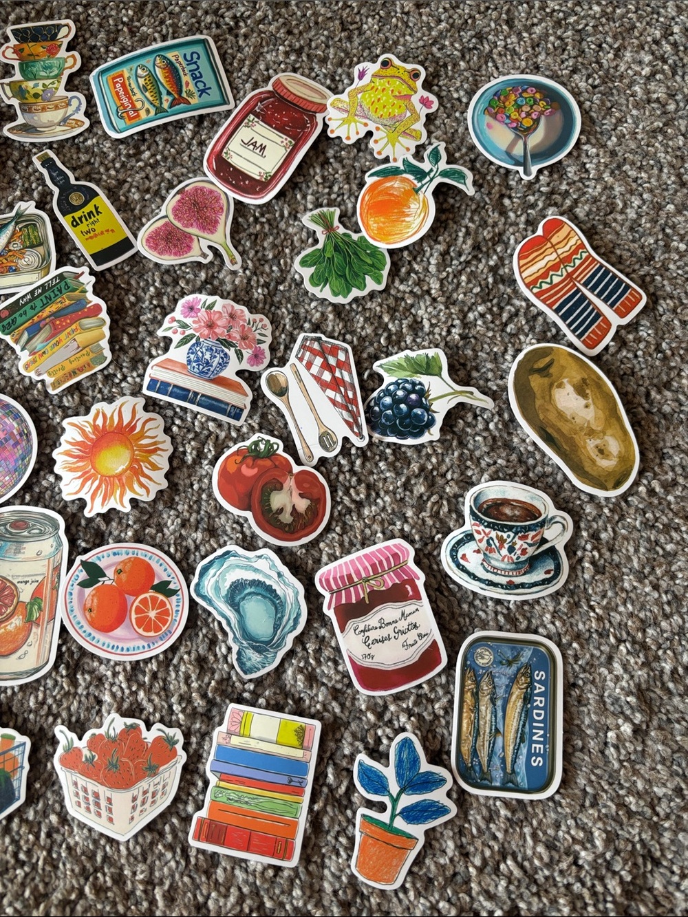Assorted Colorful Stickers - Picture 2 of 2